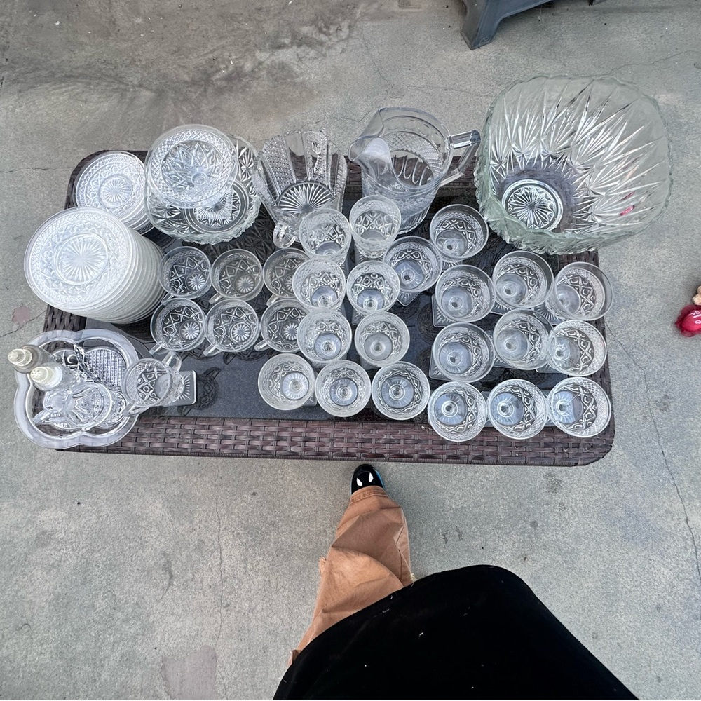 Crystal Cups And Bowls